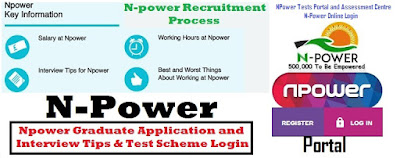 NPower Tests Portal and Assessment Centre | N-Power Online Login