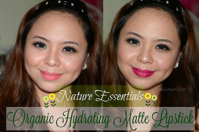 nature essentials matte lipstick micsemotions