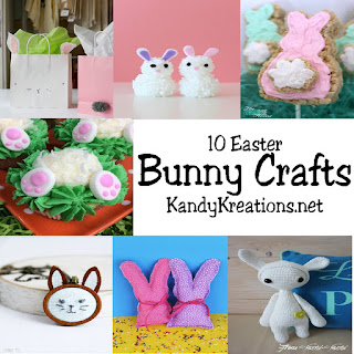 Have fun crafting this Easter with the Easter bunny.  Here are 10 super cute Easter Bunny crafts to keep the kids happy and busy.