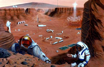 Washington Post Mars Colony