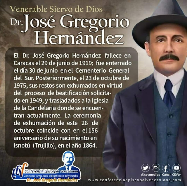 EXHUMACIÓN: Exhumaron los Restos de José Gregorio Hernández, paso previo a su Beatificación.