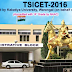 TSICET 2016 Schedule - www.tsicet. org