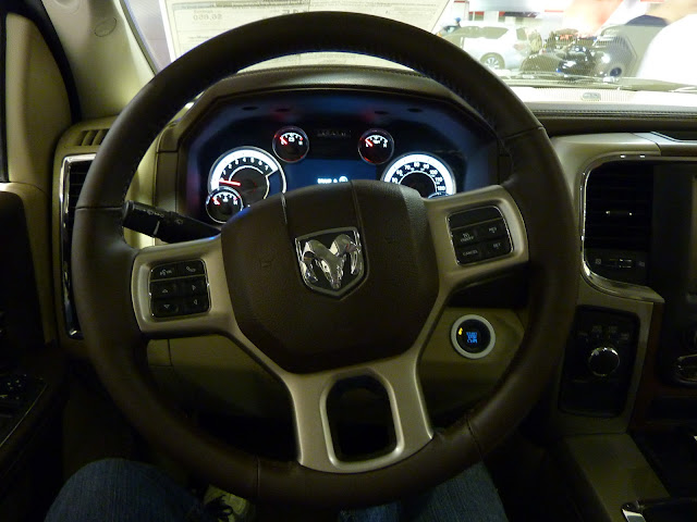 Dodge Ram steering wheel