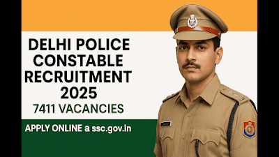 Delhi Police Constable Recruitment 2025