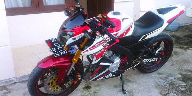 Kumpulan Foto Modifikasi New Vixion