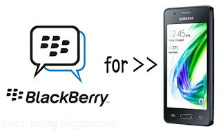 Cara install aplikasi BBM di Samsung Z2