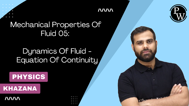 Mechanical Properties Of Fluids || Lecture - 06 || Manish Raj Sir || Class 11 || Physics || NEET