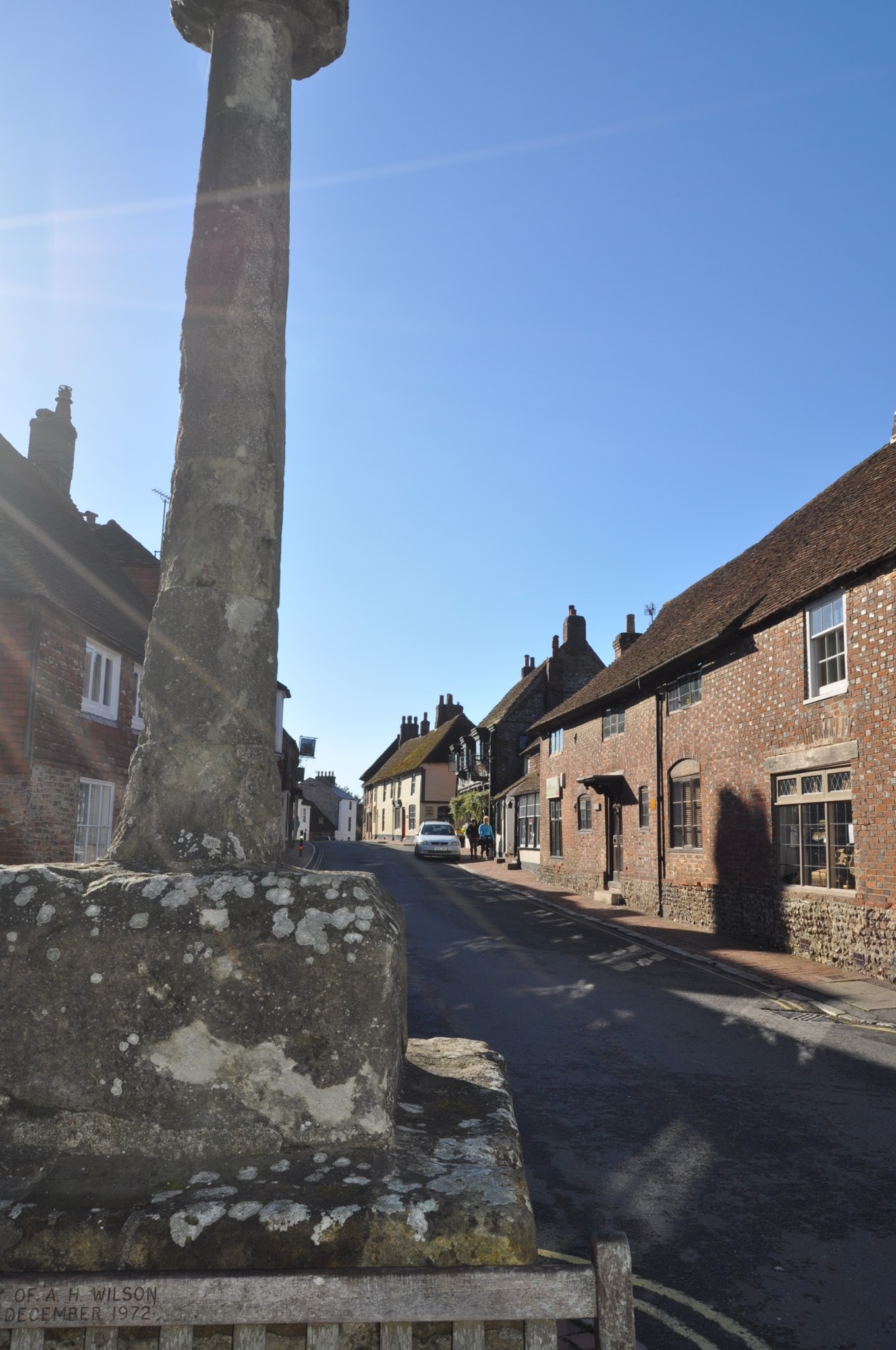 Alfriston main street, photo by modern bric a brac