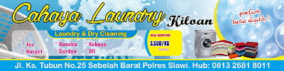 Desain Banner Stiker Laundry Hd Dodo Grafis