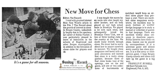 New Move For Chess