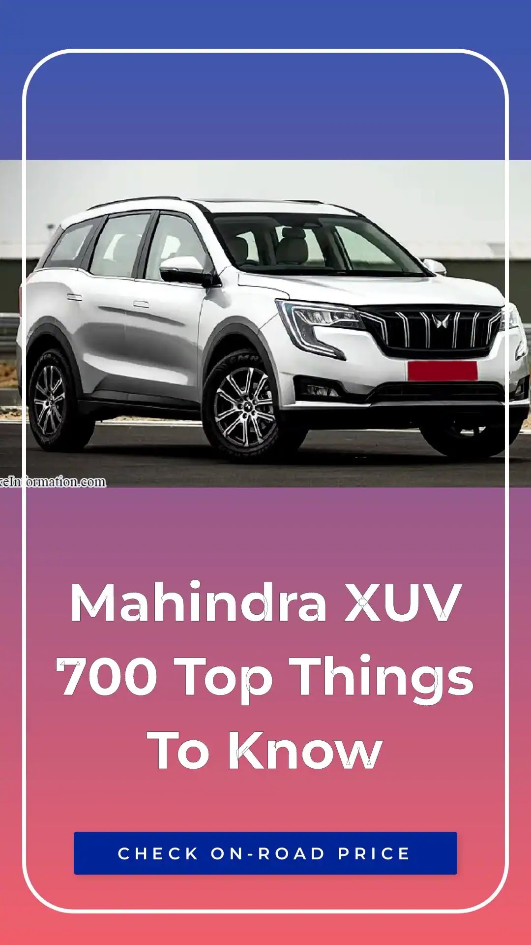 Mahindra XUV 700