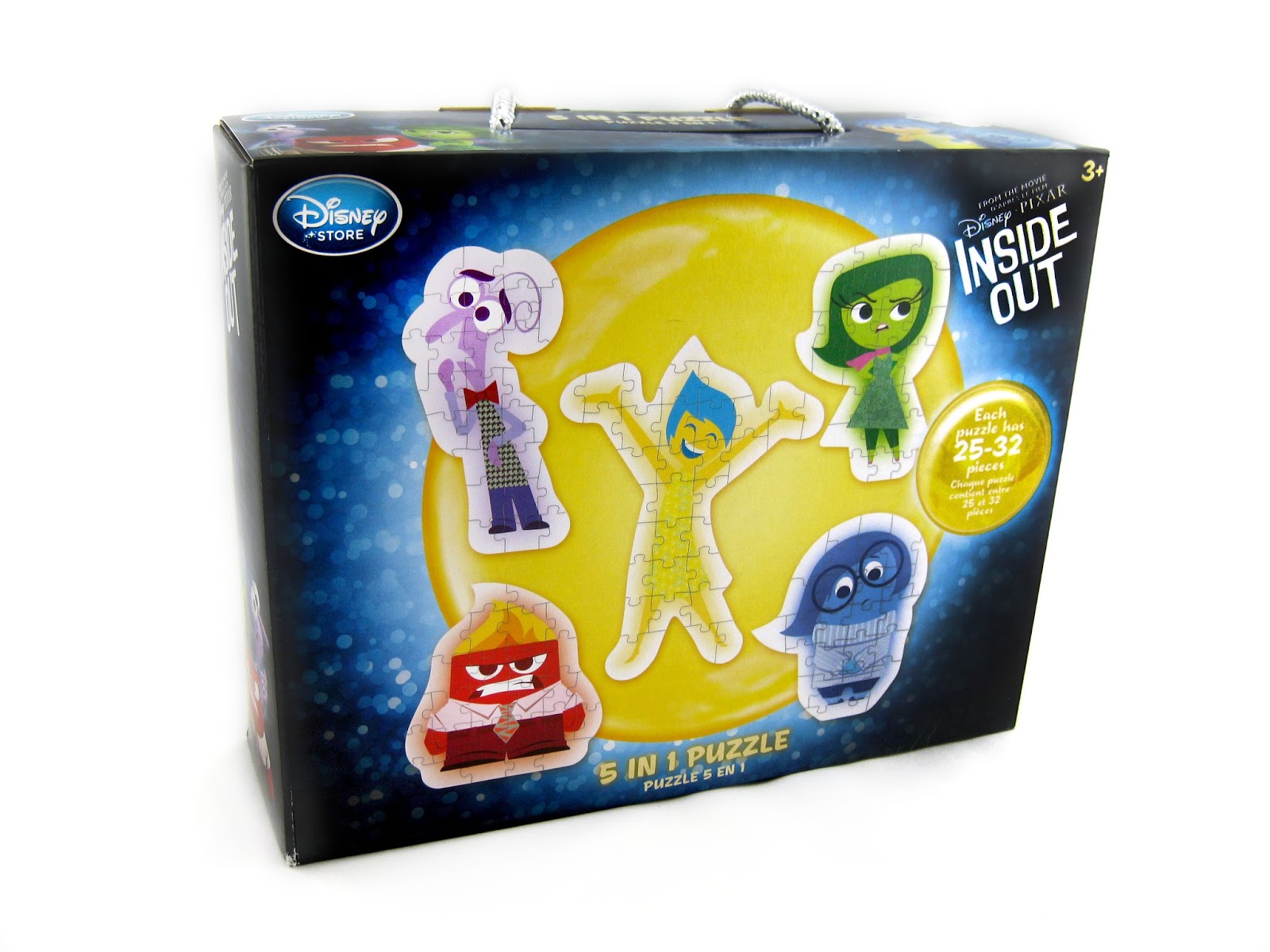 Dan The Pixar Fan Inside Out Disney Store 5 In 1 Puzzle