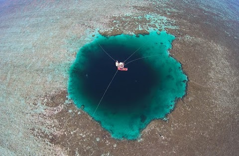 BLUE HOLE IN THE WORLD IN CHINA