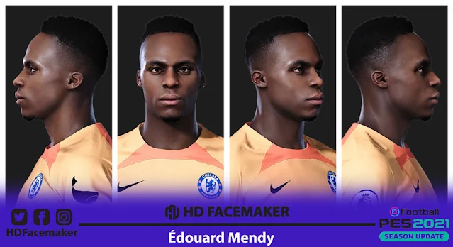 Édouard Mendy Face For eFootball PES 2021