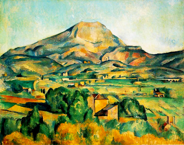 Mont Sainte-Victoire by Cezanne