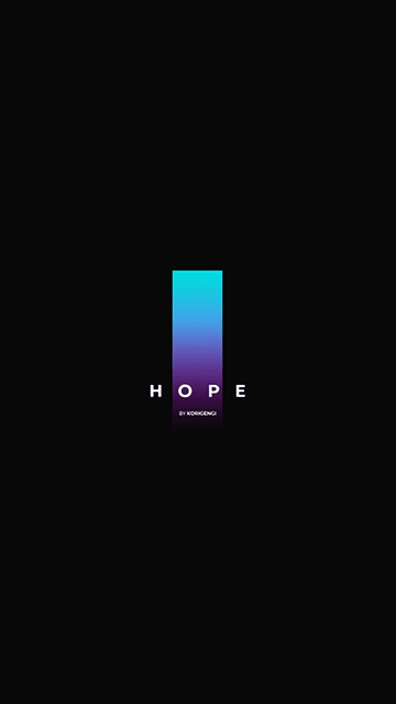 Hope - Minimalist Wallpaper