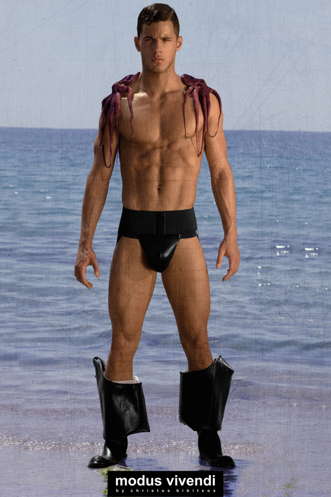 Iraklis Kozas for modus vivendi fetish underwear line Fisherman