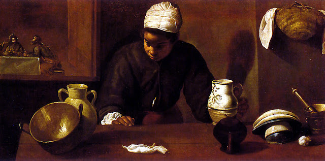 D. Velázquez, La cena de Emaús (entre 1617-1622)