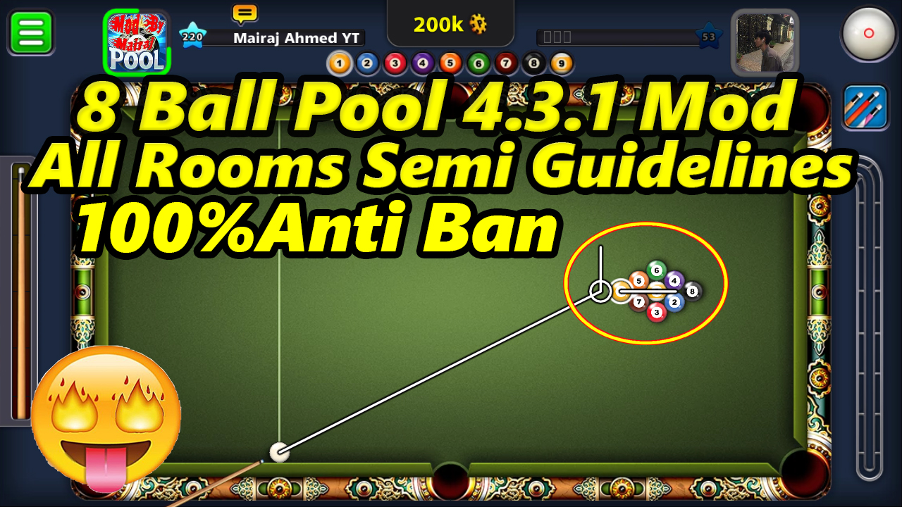 8 Ball Pool 4.3.1 Mod - Mairaj Ahmed Mods - 