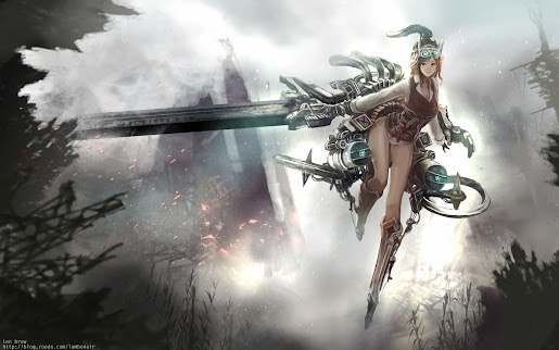 Fantasy Girl Weapon Mecha 8m