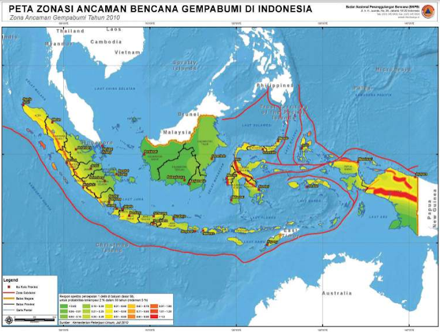 Persebaran Bencana di Indonesia