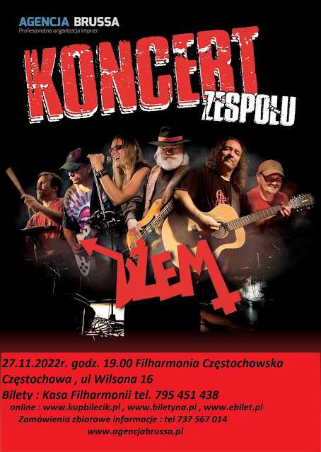 DŻEM - koncert legendy polskiego rocka w Filharmonii Częstochowskiej - 27 listopada 2022
