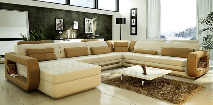 sofa ruang tamu bentuk l 3