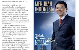 Ahok Sudah Singgung Al-Maidah 51 sejak 2008, Politisi Demokrat: Kurang Mainan SARA-nya?