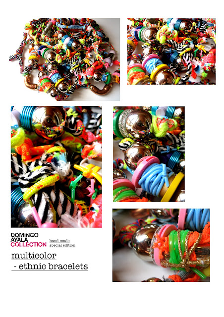 MULTICOLORE ETHNIC BRACELETS Domingo Ayala Handmade