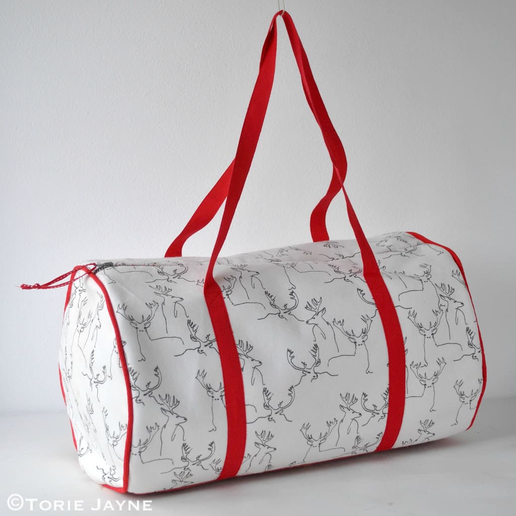 Duffel Bag Free Tutorial & Pattern
