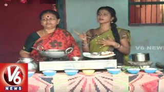  V6 Telangana Shakam | Beerakaya Tokku Recipe | Teenmaar Savithri