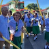 Senior Citizens attend HS reunion in their school uniform is the cutest ever!