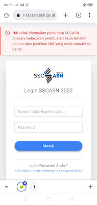 Lupa password akun SSCASN BKN PPPK 2022 cara ubah dan reset