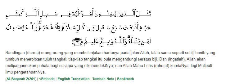 Surah-Al-Baqarah-Ayat-261