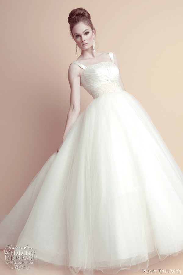 Elegant Wedding Dress by Oliver Tolentino - wedding 