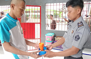 Selama Ramadhan WBP Lapas Tolitoli Mendapatkan makanan Tambahan (Extra fooding). 