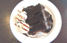 chocolate fudge cake pudding at the anson wallsend