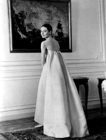 In 2002 Audrey Hepburn's iconic black Givenchy dress she wore in Breakfast 