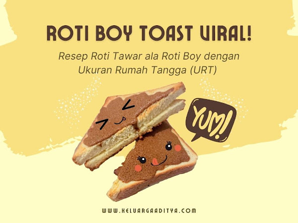 Resep Roti Boy pakai roti tawar, menu viral enak kesukaan keluarga