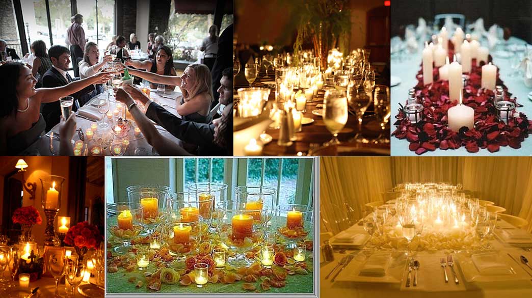 Candle Centerpieces Wedding