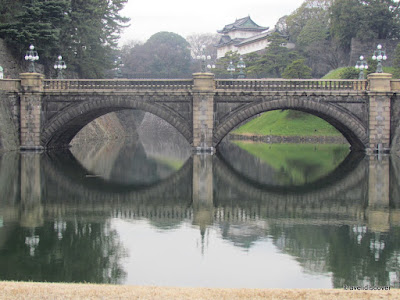 The double bridge at the Imperial Palace