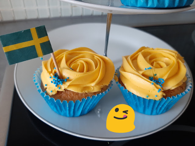 Swedish cupcakes from Awesum Cakes