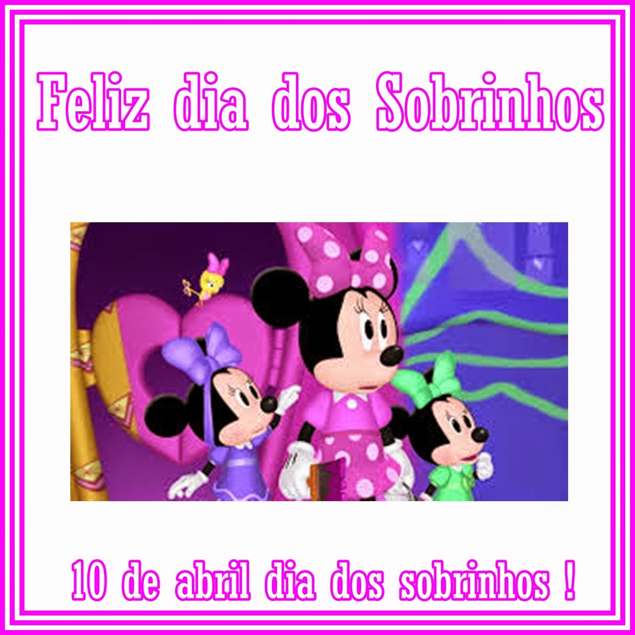 10 de abril dia dos sobrinhos frases "