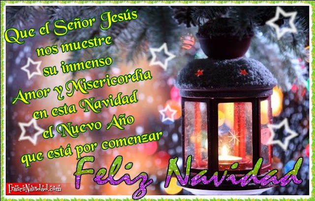 feliz Navidad y año Nuevo imágenes con frases cristianas