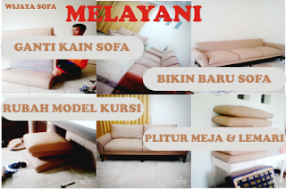 Ganti Kain Kulit sofa