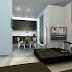 Contemporary White Apartment Interior Design