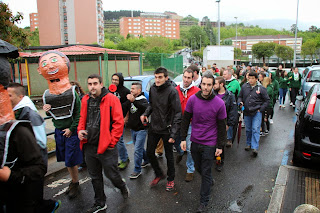 Bajada de inicio de las fiestas de Cruces