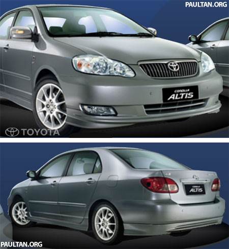 Toyota on Toyota Altis   Car Models