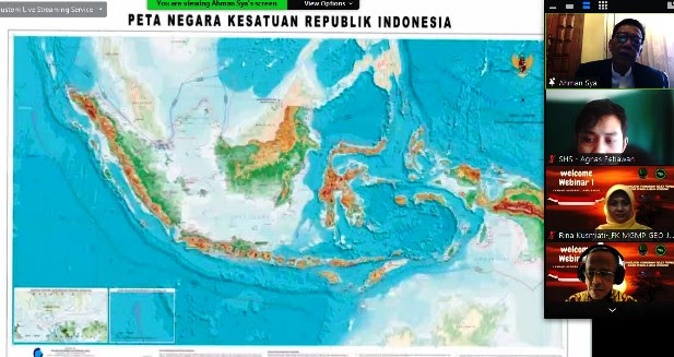 Webinar MGMP Geografi Jawa Barat Hari Ini Bersama Prof. Ahman Sya Webinar MGMP Geografi Jawa Barat Hari Ini Bersama Prof. Ahman Sya