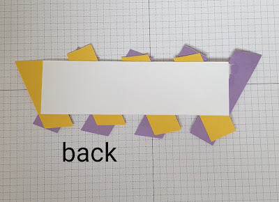 Hand-Penned twisted ribbon border technique Stampin Up